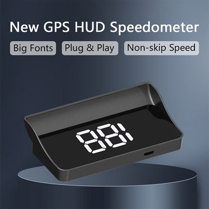 HUD Vehicle GPS Digital Speedometer