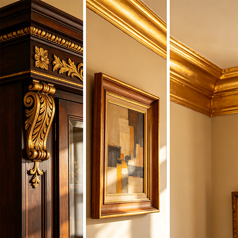 🥳High Adhesion Multi-Surface Gold Foil Paint
