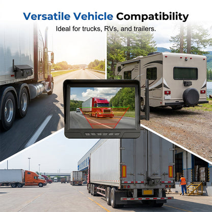 Reverse With Confidence Instantly! Solar No-Wire HD Backup Camera