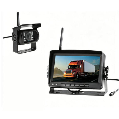Reverse With Confidence Instantly! Solar No-Wire HD Backup Camera