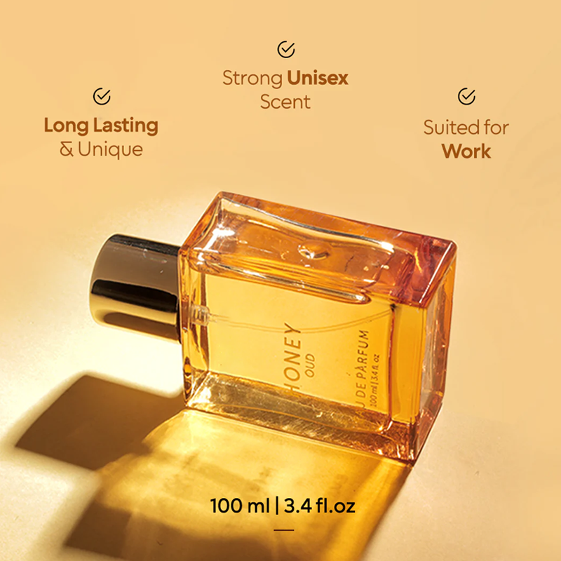 🥳2026 HOT SALE🥳💞50K+ SOLD!🍯✨ 50% OFF! Honey OUD Perfume – Sweet golden honey + smoky agarwood. Unisex, 100ml, long‑lasting. Wear the scent of royalty! 👑💫