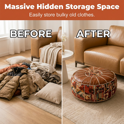 💥Multifunctional Storage Ottoman Pouf