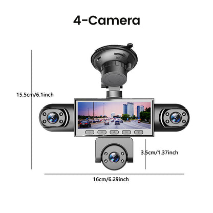 🎁2026 New Arrivals 50% OFF💥1080P Multi-Channel Dash Cam with Night Vision & Parking Monitor 🚗