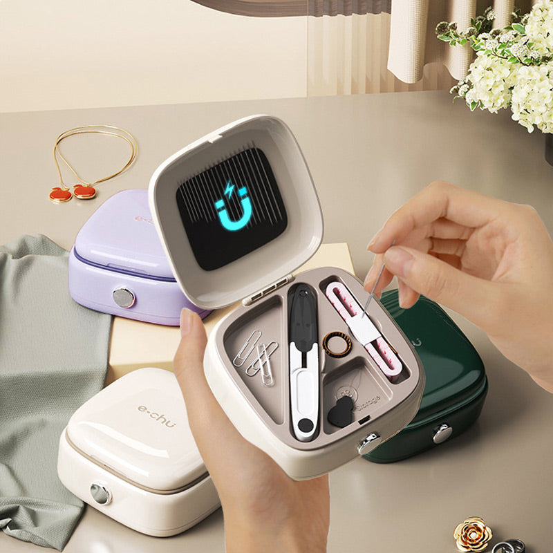 🧵 Portable Magnetic Sewing Kit with Organized Storage