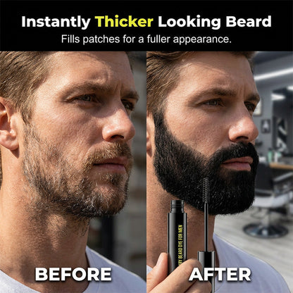 🖍️Instant Gray Beard Dye – Fuller & Bolder Look, Portable Touch-Up Wand