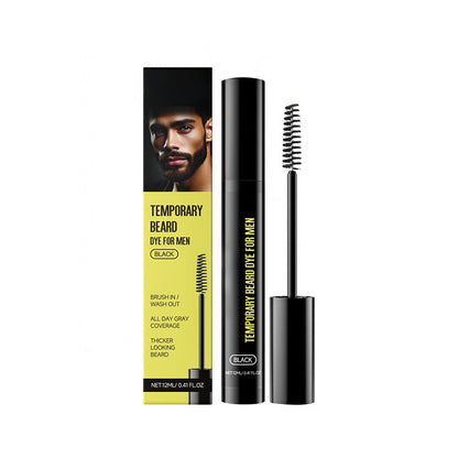 🖍️Instant Gray Beard Dye – Fuller & Bolder Look, Portable Touch-Up Wand