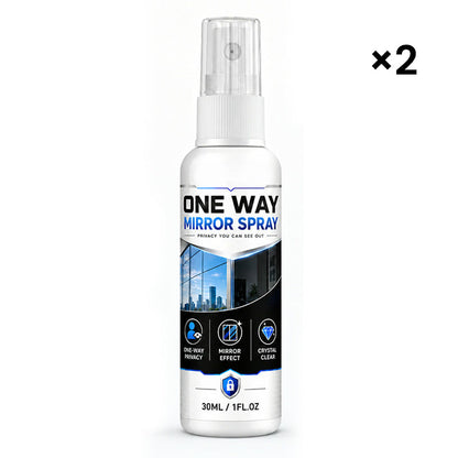One-Way Mirror Effect Glass Coating Spray