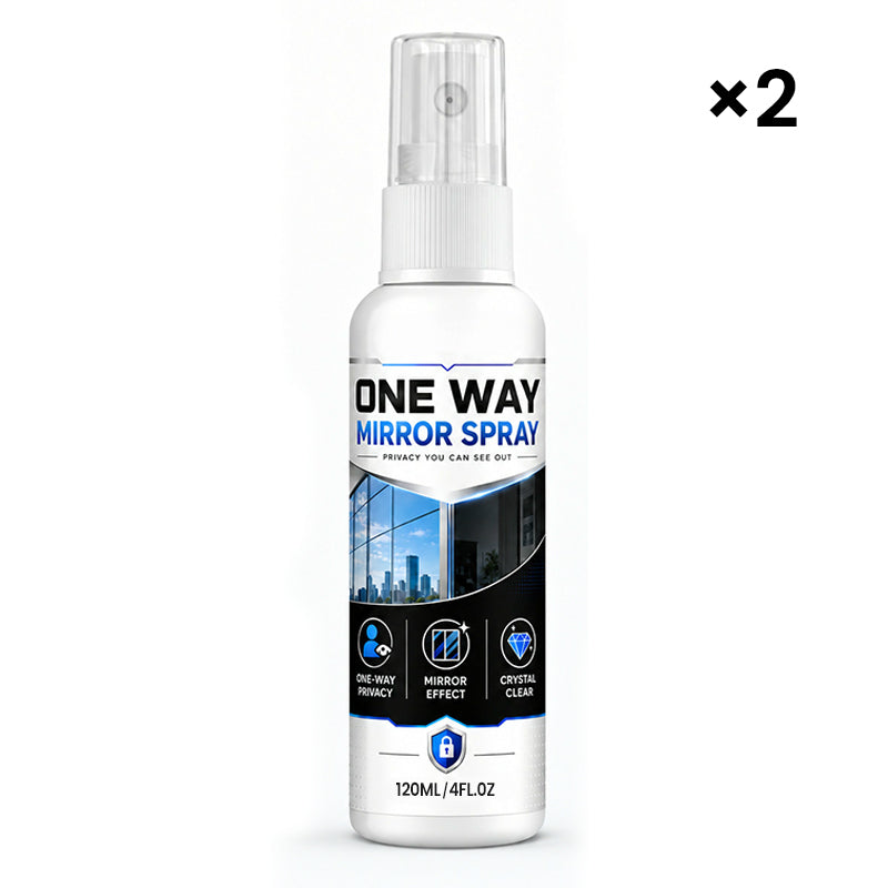 One-Way Mirror Effect Glass Coating Spray