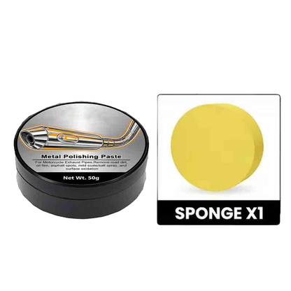 Car Exhaust Pipe Polishing Paste Kit with Sponge
