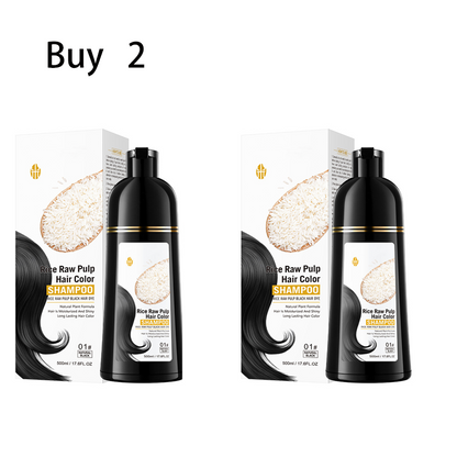 Instant Black Hair Dye Shampoo