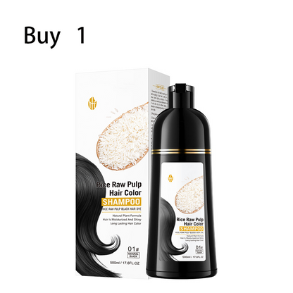Instant Black Hair Dye Shampoo