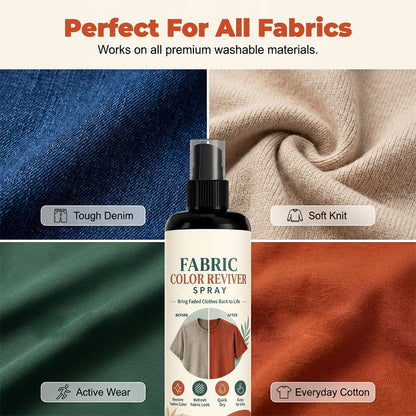 Fabric Color Reviver Spray for Faded Clothes