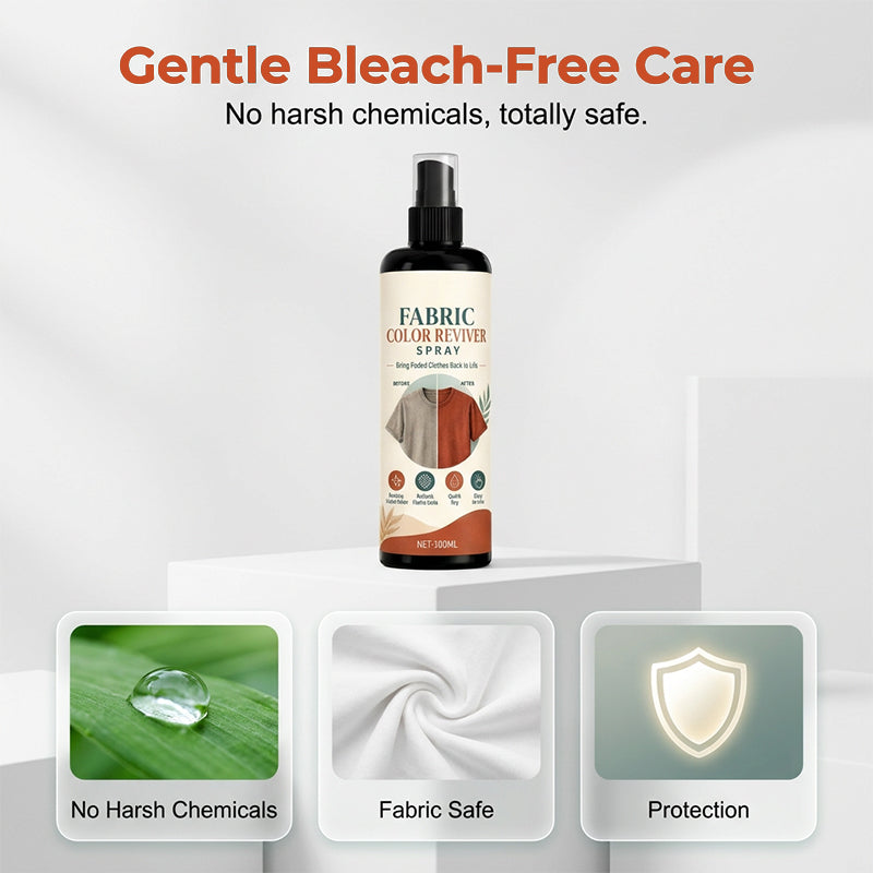 Fabric Color Reviver Spray for Faded Clothes