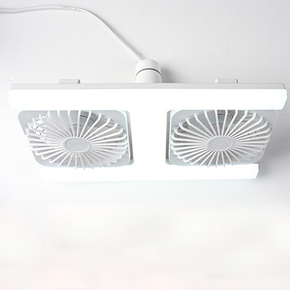 Modern 2-in-1 LED Ceiling Fan Light