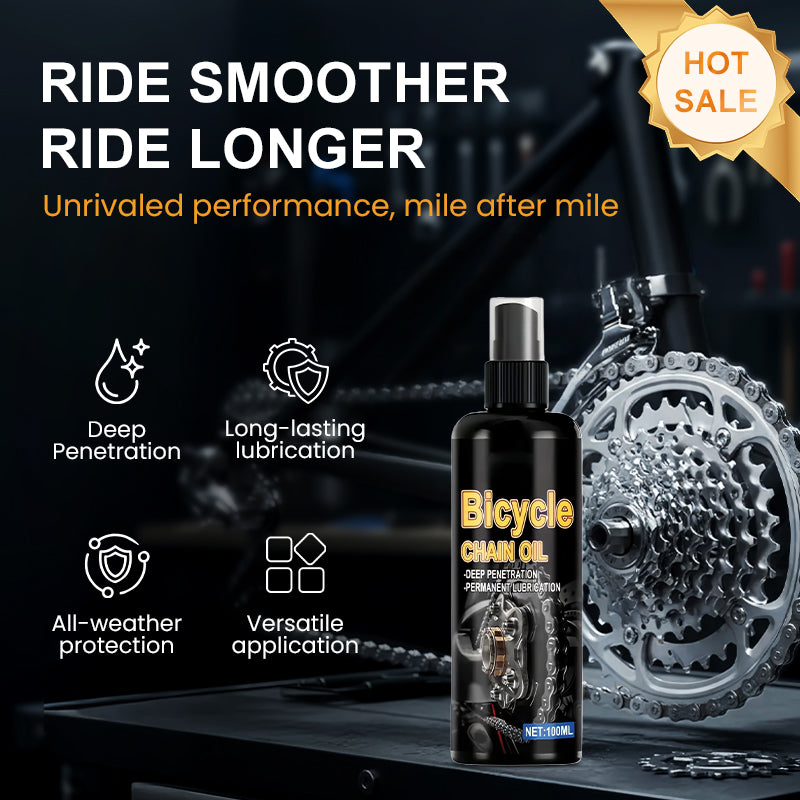 （Spray directly on rusty areas）Rust-Resistant Bicycle Chain Lubricant