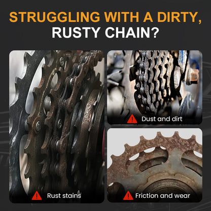 （Spray directly on rusty areas）Rust-Resistant Bicycle Chain Lubricant