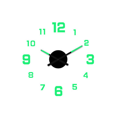 💥50% OFF LIMITED TIME💥3D DIY Luminous Acrylic Wall Clock Set