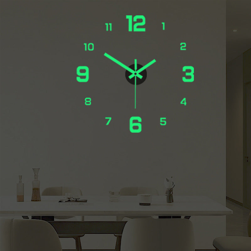 💥50% OFF LIMITED TIME💥3D DIY Luminous Acrylic Wall Clock Set
