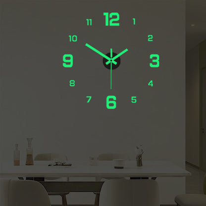 💥50% OFF LIMITED TIME💥3D DIY Luminous Acrylic Wall Clock Set