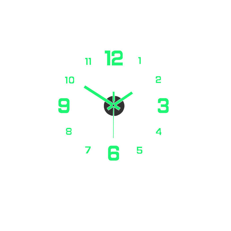 💥50% OFF LIMITED TIME💥3D DIY Luminous Acrylic Wall Clock Set