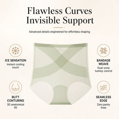 Women's Seamless Tummy Control Cooling Panties