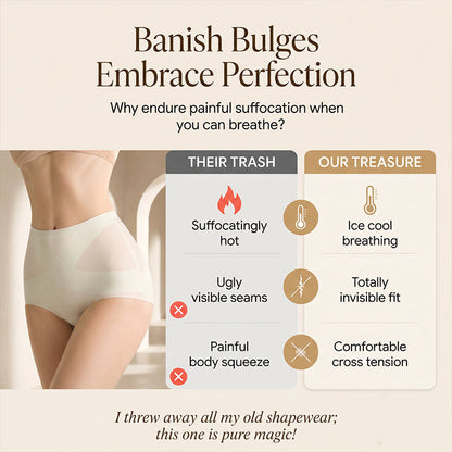 Women's Seamless Tummy Control Cooling Panties