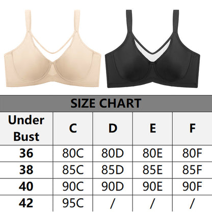 💥Last Day Special Sale 49% OFF👚Women's Elegant Sheer Full Coverage Plus Size Bra
