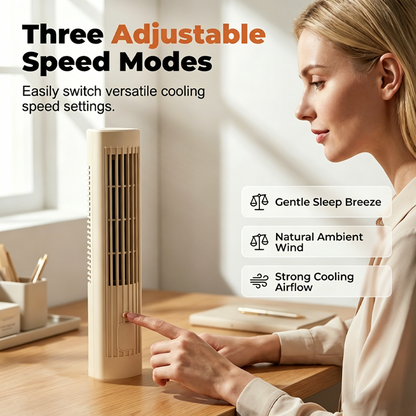 Rechargeable Vertical & Horizontal Air Circulator Fan
