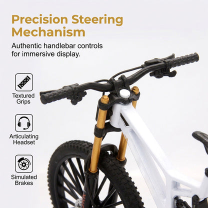 🏆 LIMITED-TIME 50% OFF! 🚲Mini Alloy Mountain Bike Model Toy