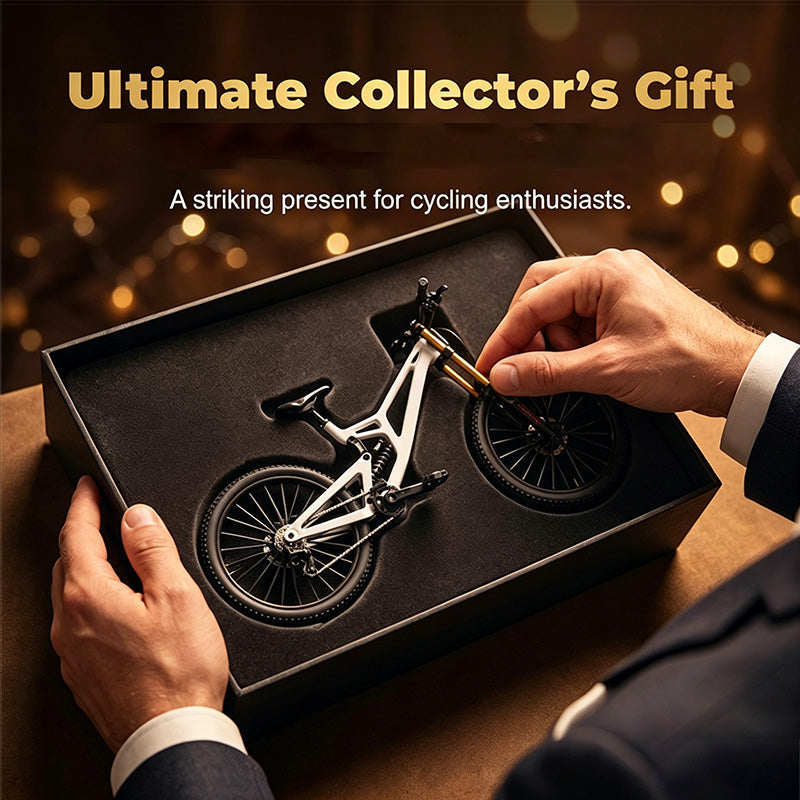 🏆 LIMITED-TIME 50% OFF! 🚲Mini Alloy Mountain Bike Model Toy