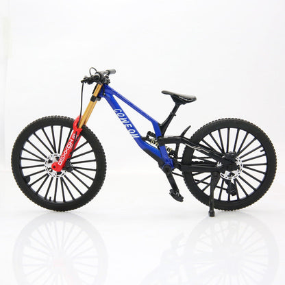 🏆 LIMITED-TIME 50% OFF! 🚲Mini Alloy Mountain Bike Model Toy