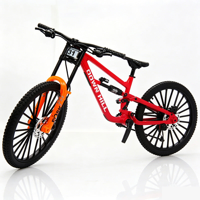 🏆 LIMITED-TIME 50% OFF! 🚲Mini Alloy Mountain Bike Model Toy