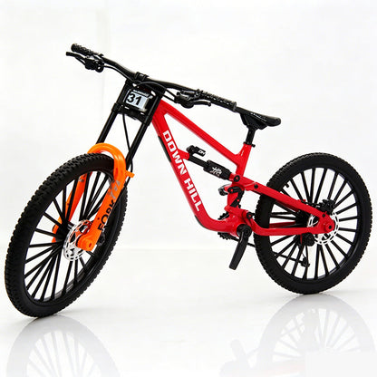 🏆 LIMITED-TIME 50% OFF! 🚲Mini Alloy Mountain Bike Model Toy
