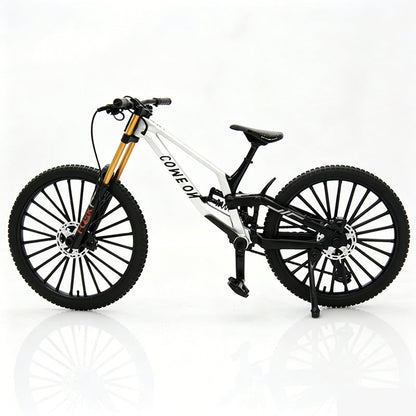 🏆 LIMITED-TIME 50% OFF! 🚲Mini Alloy Mountain Bike Model Toy