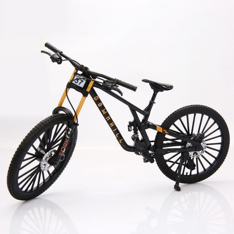 🏆 LIMITED-TIME 50% OFF! 🚲Mini Alloy Mountain Bike Model Toy