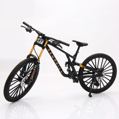 🏆 LIMITED-TIME 50% OFF! 🚲Mini Alloy Mountain Bike Model Toy