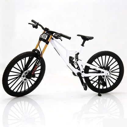 🏆 LIMITED-TIME 50% OFF! 🚲Mini Alloy Mountain Bike Model Toy