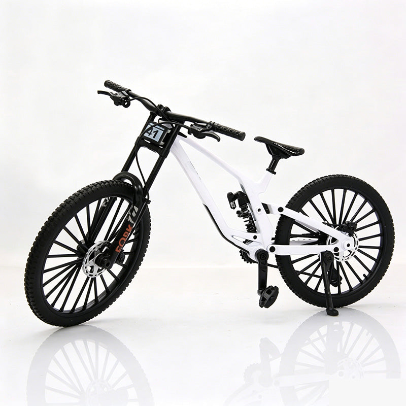 🏆 LIMITED-TIME 50% OFF! 🚲Mini Alloy Mountain Bike Model Toy