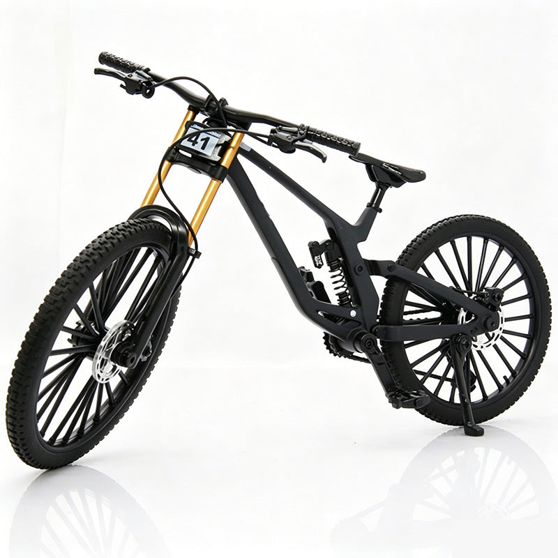 🏆 LIMITED-TIME 50% OFF! 🚲Mini Alloy Mountain Bike Model Toy