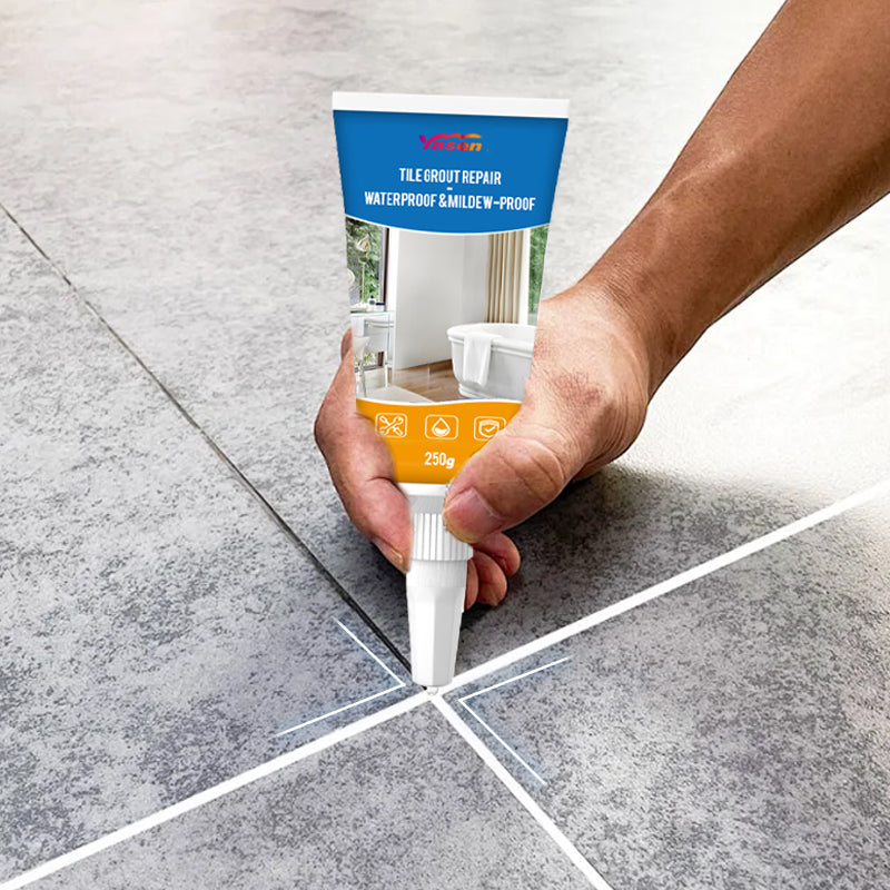Tile Grout Repair - Waterproof & Mildew-Proof