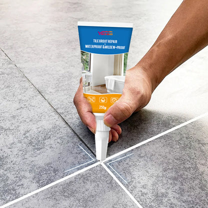 Tile Grout Repair - Waterproof & Mildew-Proof