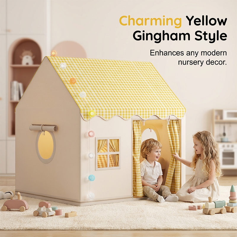 🏰 Unleash Their Inner Royalty! 👑 Turn any room into a Magical Kingdom. Watch as your child creates epic adventures in their Dream Play Tent! ✨