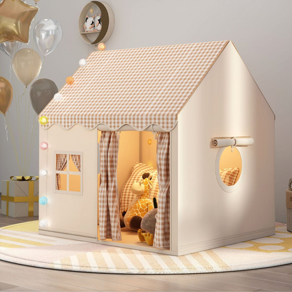 🏰 Unleash Their Inner Royalty! 👑 Turn any room into a Magical Kingdom. Watch as your child creates epic adventures in their Dream Play Tent! ✨