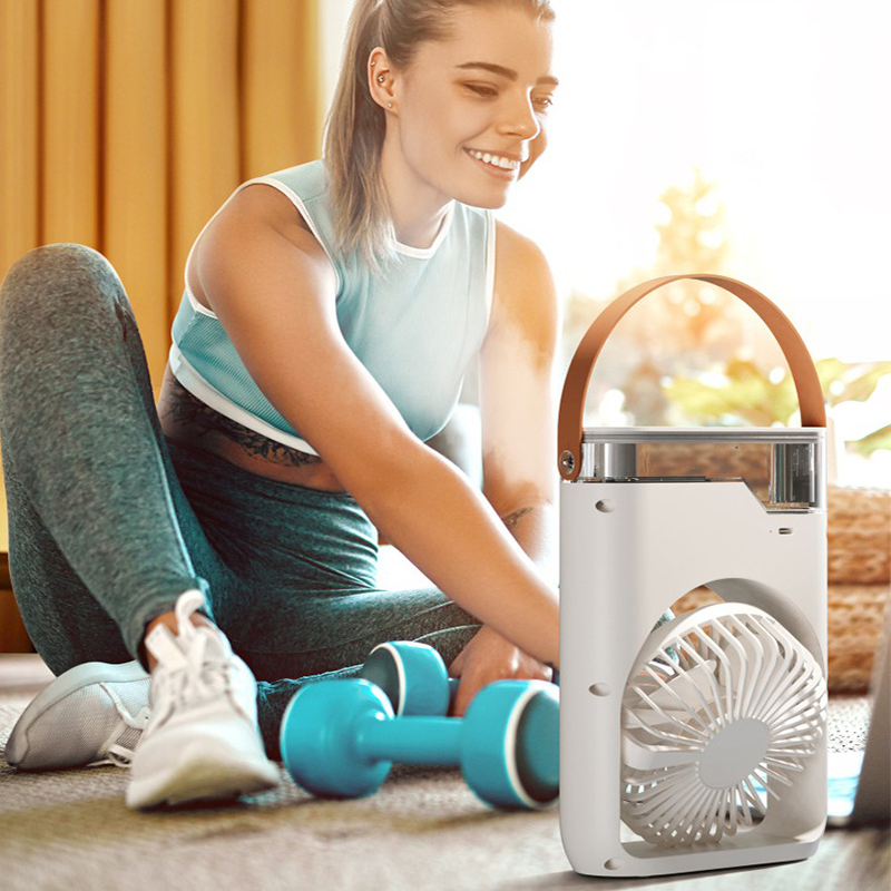 ❄️ 3-Nozzle Ice‑Ready Mist Fan | Powerful Cooling Mist + Refreshing Breeze – Beat the Heat Indoors & Outdoors, Summer Essential!