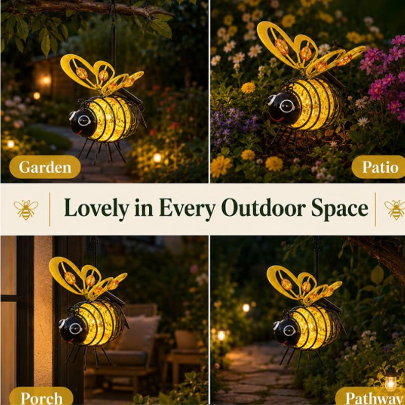 🐝Solar-Powered Hanging Bee Light