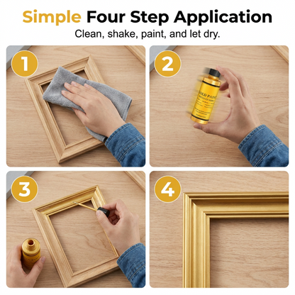 Water Based Gold Paint