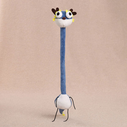 Long Neck Plush Bag Charm – Wrap-Around & Ultra-Soft