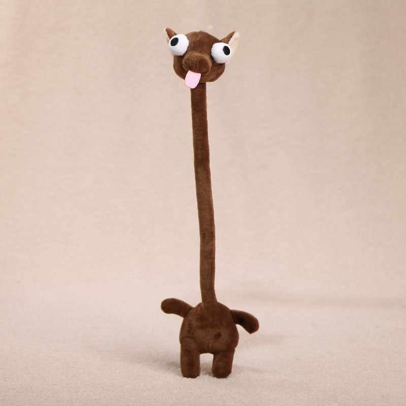 Long Neck Plush Bag Charm – Wrap-Around & Ultra-Soft