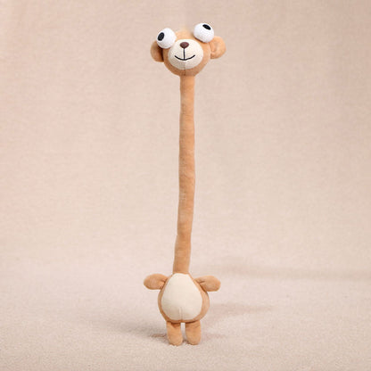 Long Neck Plush Bag Charm – Wrap-Around & Ultra-Soft
