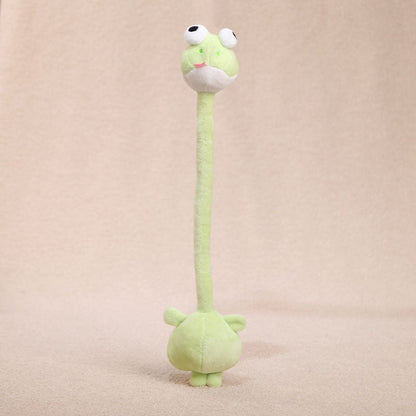 Long Neck Plush Bag Charm – Wrap-Around & Ultra-Soft